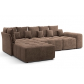 Модульный диван «Торонто 4» коричневый
